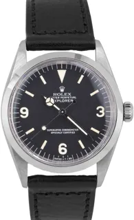 Rolex Explorer 1016 Stainless steel Black