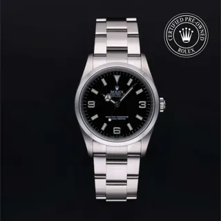 Rolex Explorer 114270-0001 36mm Stainless steel Black