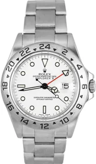 Rolex Explorer II 16570 Stainless steel Polar White