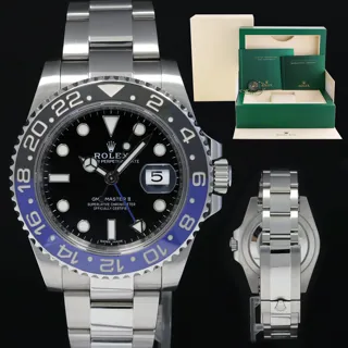 Rolex GMT-Master II 116710BLNR Stainless steel Black