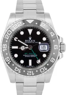 Rolex GMT-Master II 116710LN Stainless steel Black