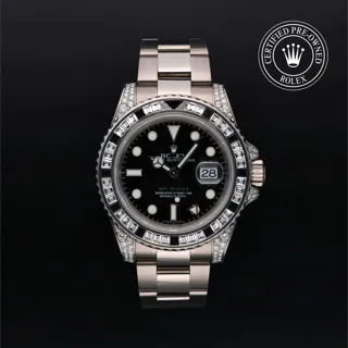 Rolex GMT-Master II 116759SANR White gold Black