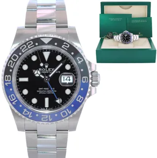 Rolex GMT-Master II "Batman" 126710BLNR Stainless steel Black