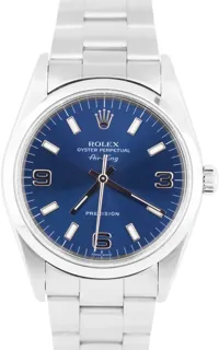 Rolex Oyster Perpetual Air-King 14000 Stainless steel Blue