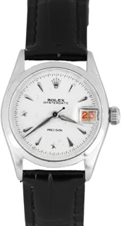 Rolex Oysterdate Precision 6256 Stainless steel White