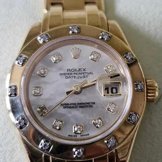 Rolex Pearlmaster 80318 29mm Yellow gold