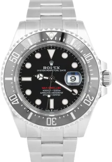 Rolex Sea-Dweller 126600 Stainless steel Black