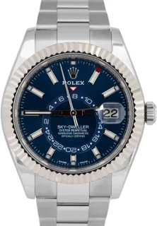 Rolex Sky-Dweller 326934 Stainless steel Luminous Blue