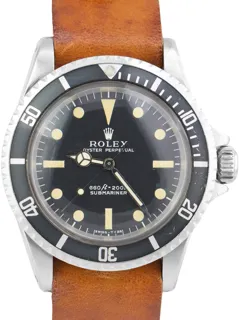 Rolex Submariner 5513 Stainless steel Patina Black