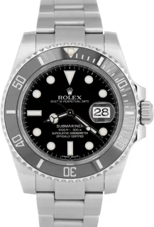 Rolex Submariner Date 116610LN Stainless steel Black