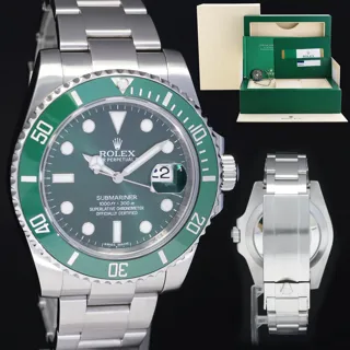 Rolex Submariner Hulk 116610LV Stainless steel Green