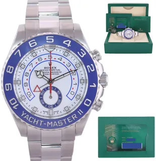 Rolex Yacht-Master II 116680 Stainless steel White