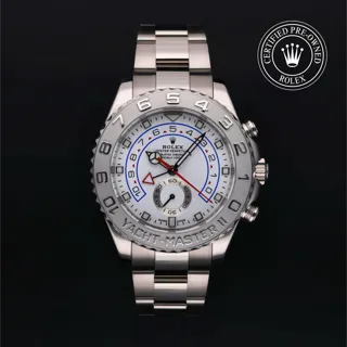 Rolex Yacht-Master II 116689-0002 Platinum and White gold White