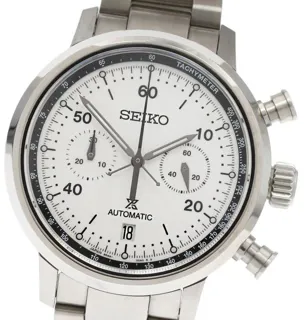 Seiko Prospex SBEC007/8R46-00A0 42mm Stainless steel White