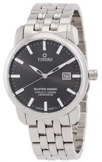 Titoni Master Series 83188 S-576 41mm Stainless steel Black