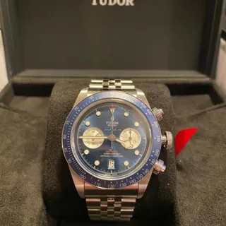 Tudor Black Bay Chrono M79360B-0002 41mm Stainless steel Blue