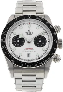 Tudor Black Bay Chrono M79360N-0002 Stainless steel White