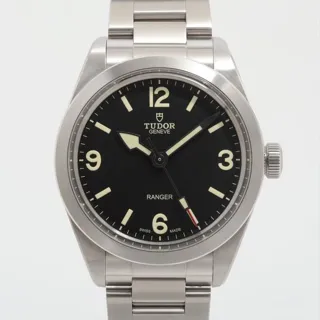 Tudor Ranger 7995/0 39mm Stainless steel Black