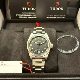 Tudor Ranger M79950-0001 39mm Stainless steel Black