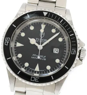 Tudor Submariner 73090 33mm Stainless steel Black