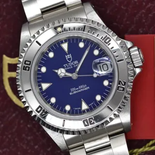 Tudor Submariner 79190 40mm Stainless steel Blue