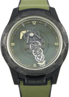 Ulysse Nardin Freak One Ops Khaki Green Titanium 2403-500-8A/3A 44mm Titanium green