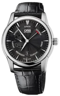 Oris Artelier Small Second 01 745 7666 4054-07 5 23 71FC 44mm Stainless steel Black