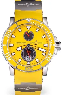 Ulysse Nardin Maxi Marine Diver 263-33-3/941 42mm Stainless steel Yellow