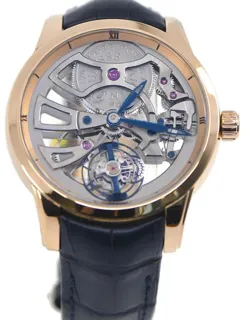 Ulysse Nardin Classic Skeleton Tourbillon 1706-129 44mm Rose gold Skeletonized