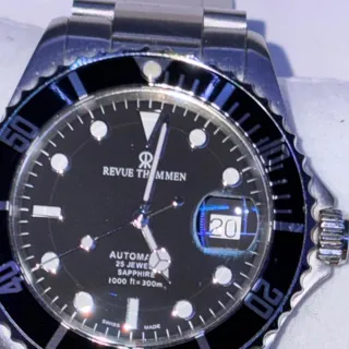 Revue Thommen Diver 17571.2137 42mm Stainless steel Black