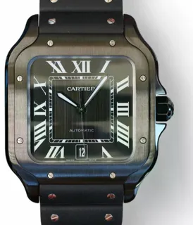 Cartier Santos de Cartier WSSA0039 40mm Stainless steel Black