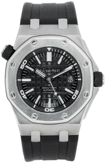 Audemars Piguet Royal Oak Offshore Diver 15703ST.OO.A002CA.01 42mm Stainless steel Black