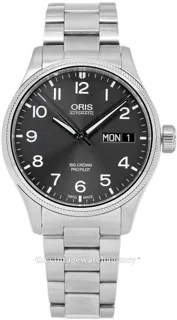 Oris Big Crown ProPilot Day Date 01 752 7698 4063-07 8 22 19 45mm Stainless steel Gray