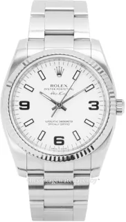 Rolex Air King 114234/4 34mm Polished steel Blue