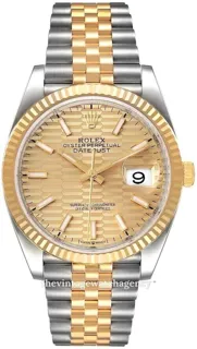 Rolex Datejust 126233-0039 Yellow gold and Oystersteel Golden