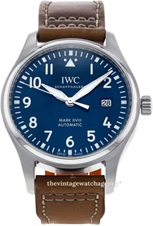 IWC Pilot IW327004 40mm Stainless steel Blue