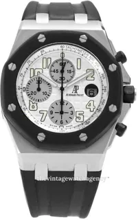 Audemars Piguet Royal Oak Offshore 25940SK.OO.D002CA.02.A 42mm brushed/polished steel White