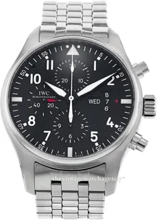 IWC Pilot IW371704 42mm Stainless steel Black