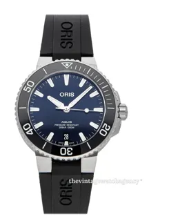 Oris Aquis 01 733 7732 4135-07 4 21 64FC 39.5mm Stainless steel Blue