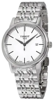 Tissot Carson T0854101101100 40mm Stainless steel White