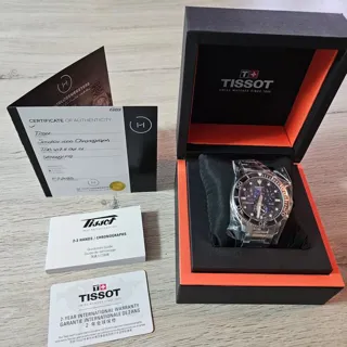 Tissot Seastar T120.417.11.041.01 45.5mm Stainless steel Black