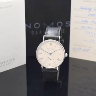 NOMOS Ludwig 38mm Stainless steel Silver