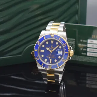 Rolex Submariner 116613LB 40mm Stainless steel and gold Blue