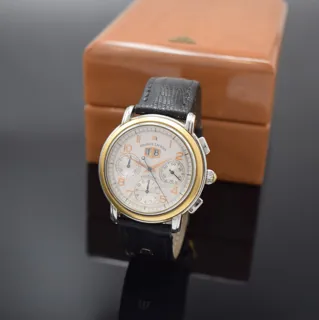 Maurice Lacroix Flyback 40mm Stainless steel and 18k yellow gold Silver