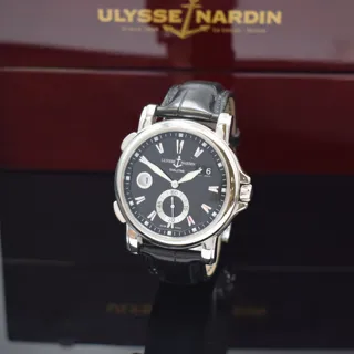 Ulysse Nardin Dual Time 243-55 Stainless steel Black