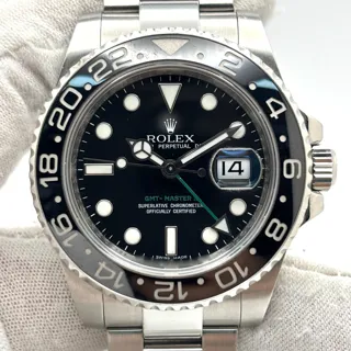 Rolex GMT-Master II 116710LN-0001 40mm Stainless steel Black