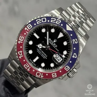 Rolex GMT-Master 126710BLRO 40mm Stainless steel Black