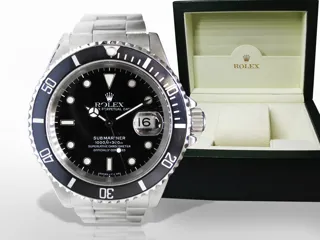 Rolex Submariner 40mm Stainless steel Black