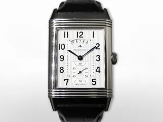 Jaeger-LeCoultre Reverso Duo 32mm Stainless steel Black and White