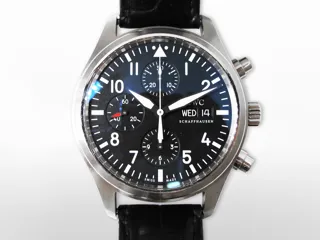 IWC Spitfire 3717 Stainless steel Black